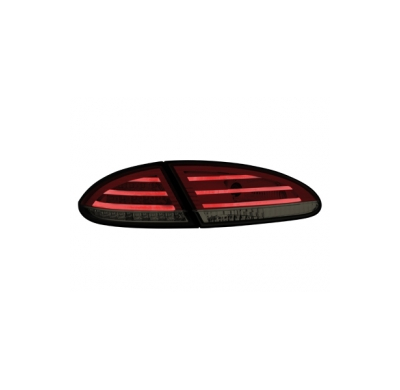Pilotos Led Seat Leon 05-09 _ 1p _ Rojo/Ahumado
