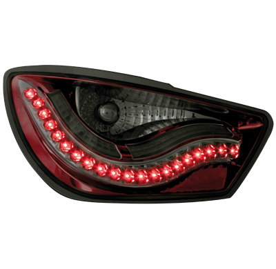 Pilotos Traseros Led Seat Ibiza 6j 04.08+ Rojo/Ahumado