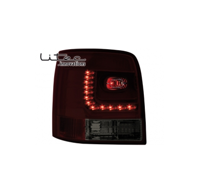 Pilotos Led Vw Passat 3b/G 97-05 _ Rojo/Smoke