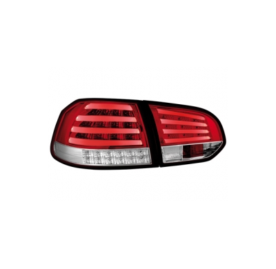 Pilotos Led Vw Golf Vi _ Intermitente De Led_ Rojo/Crystal