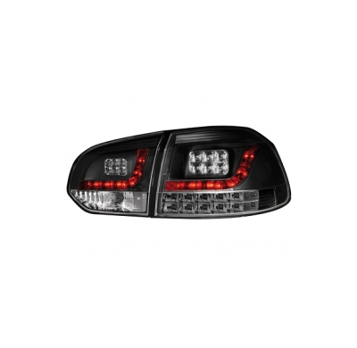 Pilotos Led Vw Golf Vi _Intermitente De Led _Negro