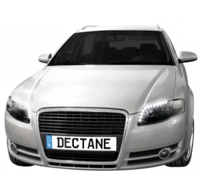 Faros Luz Diurna Audi A4 B7 04-08 _ Cromado