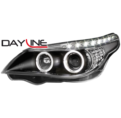 Faros Luz Diurna Bmw E60_Led Indicator_04-07_Negro
