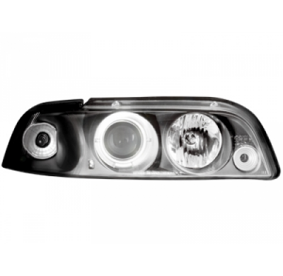 Faros Delanteros Fiat Punto 93-99 _ 1 Ccfl Slr _ Negro
