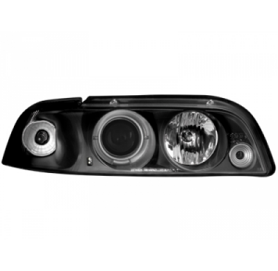 Faros Delanteros Fiat Punto 93-99 _ 1 Ccfl Slr _ Negro