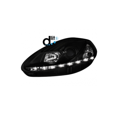 Faros Luz Diurna Fiat G.Punto 05-08_Homologacion R87_Black