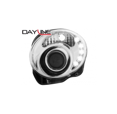 Faros Fiat 500 07+ _2 Pieces_Black