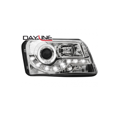 Faros Luz Diurna Dayline Fiat Panda 03+