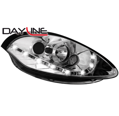 Faros Luz Diurna Fiat Bravo 07+_Drl-Optic
