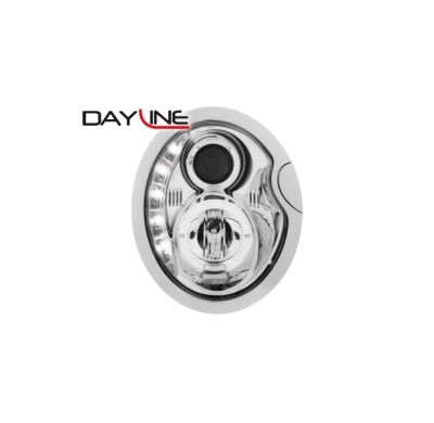 Faros Luz Diurna Mini 01-04 _  Cromado