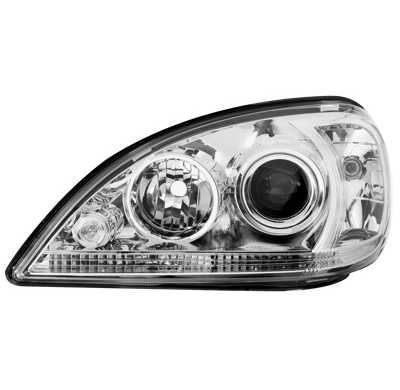 Faros Delanteros Mercedes Benz W163 M Class 02-04_Cromado