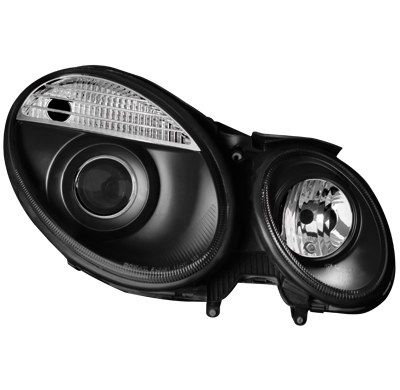 Faros Delanteros Mercedes Benz W211 E Class 06-08_Negro