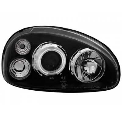Faros Delanteros Opel Corsa B 3/5t 03.93-01 _ 1 Ccfl Slr _ Negro