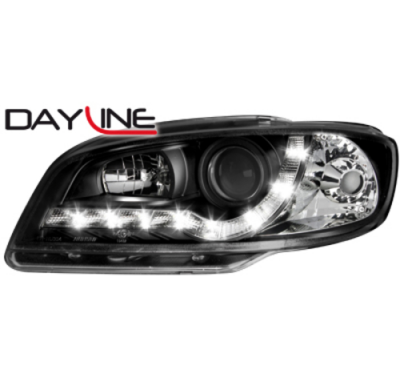Faros Luz Diurna Seat Ibiza 6k2 99-02 Drl-Optic Black