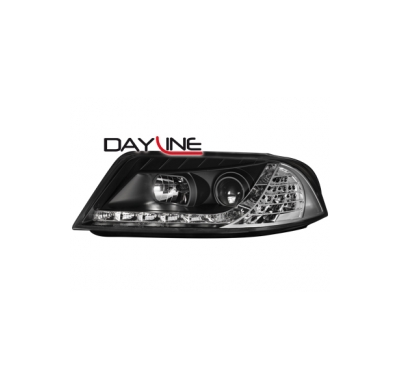 Faros Luz Diurna Vw Passat 3bg 00-04 _ Negro