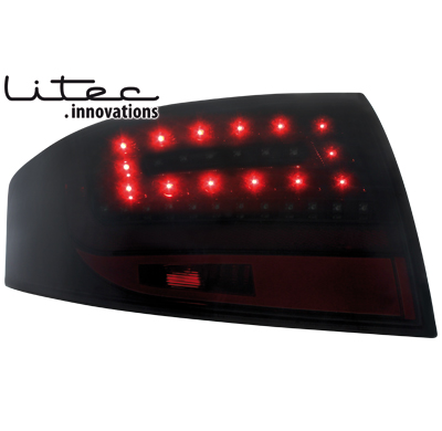 Pilotos Led Litec Audi Tt (8n3/8n9) 98-05 Negro/Ahumado