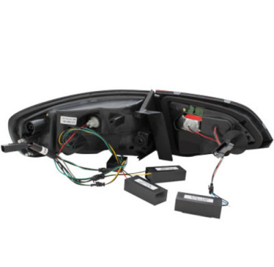 Litec Led Pilotos Traseros Audi A4 B8 (8k) Avant _ Rojo/Crystal