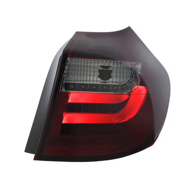 Pilotos Led Bmw 1er E87 07-11 Rojo/Ahumado