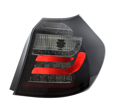 Pilotos Led Bmw 1er E87 04-03.07 Negro/Ahumado