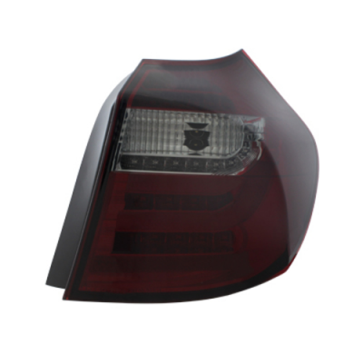 Led Pilotos Traseros Bmw 1er E87 04-09.07 _ Rojo/Ahumados