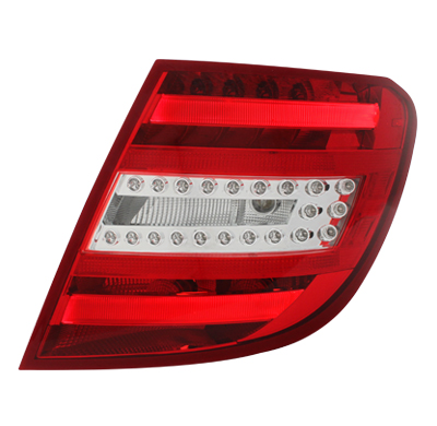 Led Pilotos Traseros Mercedes Benz C-Klasse W204 T-Modell 06-10_Rojo/Crys