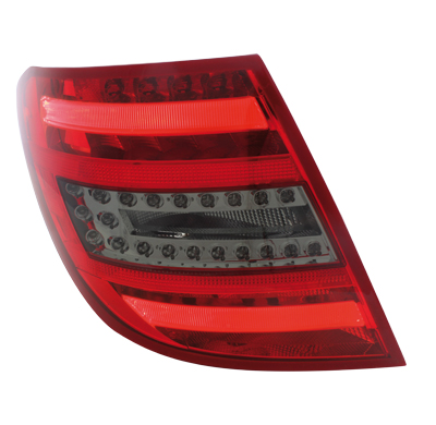 Led Pilotos Traseros Mercedes Benz C-Klasse W204 T-Modell 06-10_Rojo/Ahumados