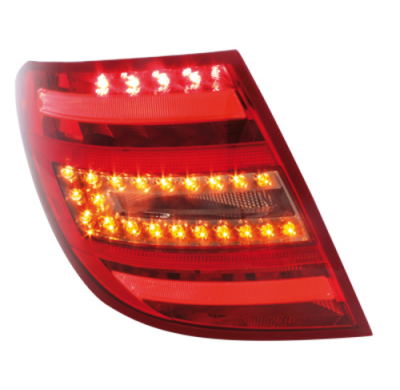 Led Pilotos Traseros Mercedes Benz C-Klasse W204 T-Modell 06-10_Rojo/Ahumados