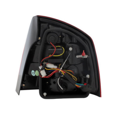 Pilotos Led Skoda Octavia 1z Lim. 04-08 Rojo/Clear