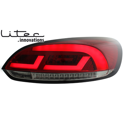 Litec Led Pilotos Traseros Vw Scirocco Iii 08+_Rojo/Ahumados