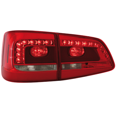 Led Pilotos Traseros Vw Touran 2011+ Rojo / Ahumados