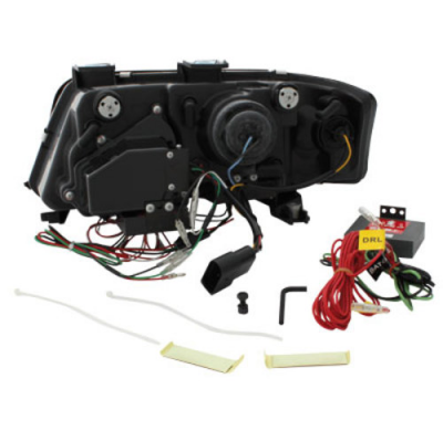 Faros Luz Diurna D-Lite Audi A6 4b 01-04 Negro