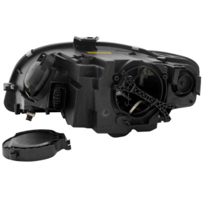 Faros Luz Diurna Audi A4 B7 04-08 Para Xenon De Serie Negro