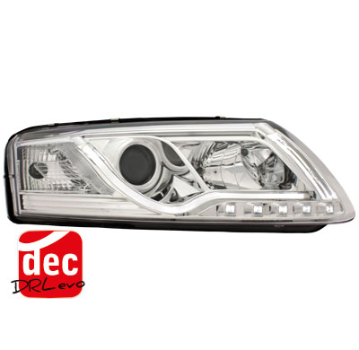 Faros Luz Diurna D-Lite Audi A6 4f Hid Cromado