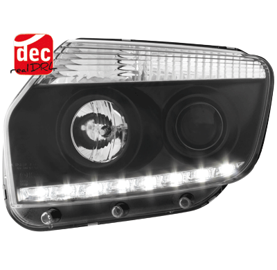 Faros Luz Diurna Dacia Duster 09-14 Negro