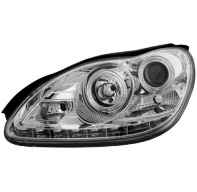 Faros Luz Diurna Mercedes Benz W220 S-Klasse 02-05 Cromado Para Xenon De Serie