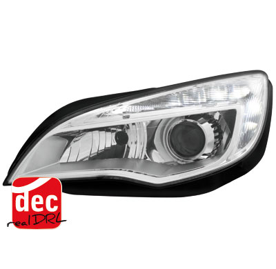 Faros Luz Diurna Opel Astra J 10+ Cromado