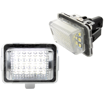 Luz De Matricula Led Mercedes Benz W204, W212,C216, C207, W221 12+