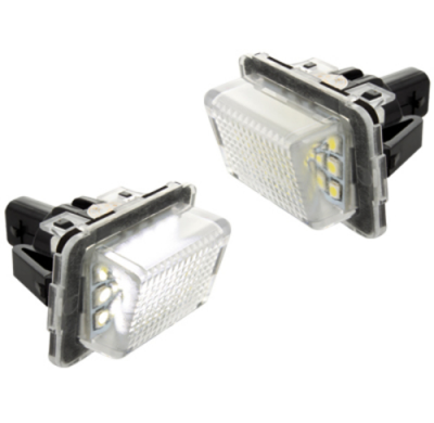 Luz De Matricula Led Mercedes Benz W204, W212,C216, C207, W221 12+