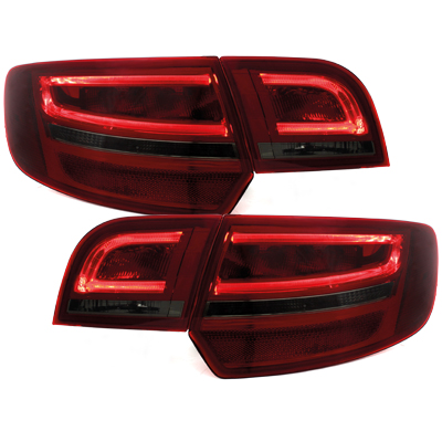 Pilotos Led Audi A3 Sportback 04-08_ Rojo/Ahumado