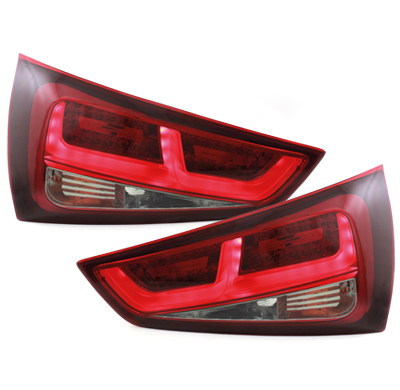 Pilotos Traseros Led Audi A1 2011+ Rojo/Ahumado