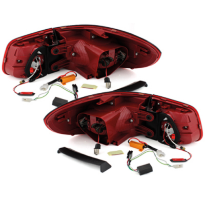 Pilotos Led Vw Tiguan 11+_ Rojo/Claro