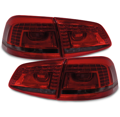 Pilotos Led Vw Passat 3c Gp Variant 2011+ _ Rojo/Ahumado