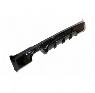 Difusor Trasero Bmw F22 / F23 Look M Performance Brillante Negro Plástico Abs