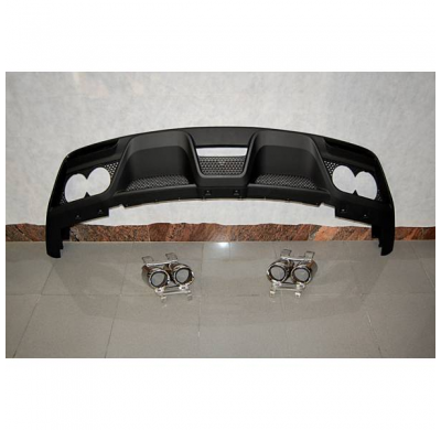 Difusor Trasero Ford Mustang 2015-2017 Look Gt350 - Plástico Abs