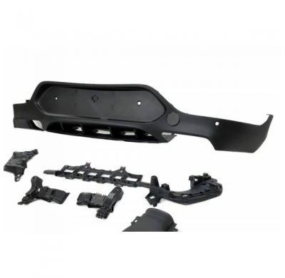 Difusor Trasero Mercedes Glc X253 Coupe 2015-2019 Abs *Plástico Abs