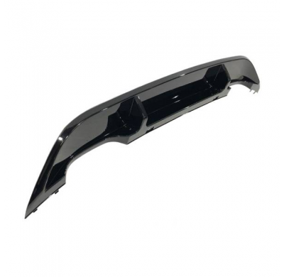 Difusor Trasero Volkswagen Golf 7 2013-2016 look R Negro Brillante *Plástico ABS
