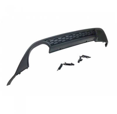 Difusor Trasero Volkswagen Golf 7 look GTI 2 Salidas - Plástico ABS
