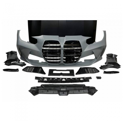 Paragolpes Delantero BMW G20 /G21 look G80 M3 Capó fabricado en: Plástico ABS