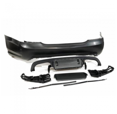 Paragolpes Trasero Mercedes W221 2006-2012 Look S65 - Paragolpes Trasero Plástico Abs