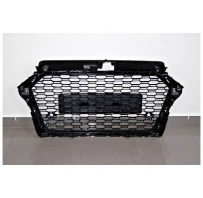 Parrilla Delantera Audi A3 Look Rs3 2016 Ii - Plástico Abs